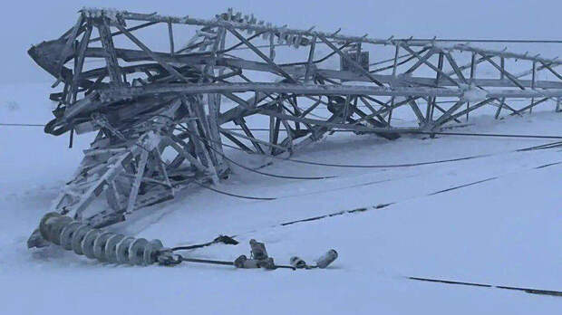 Восстановление электроснабжения в Мурманской области займет не менее суток