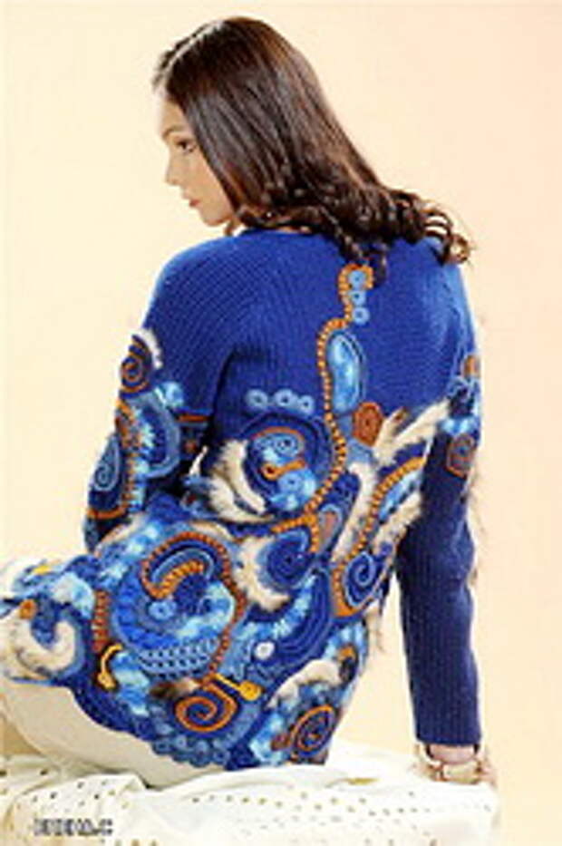 модель в технике фриформ