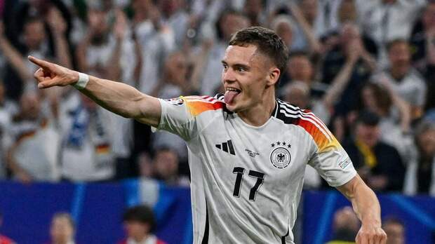 Форвард сборной Германии Вирц стал автором первого гола Евро-2024