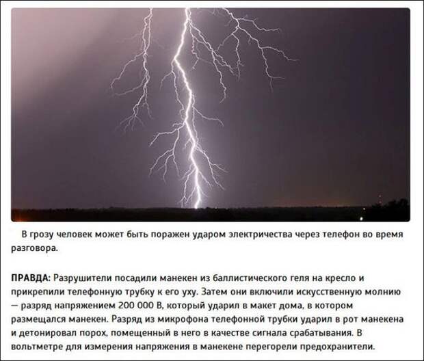 Лучшие вердикты «Разрушителей легенд» ( Часть 2)