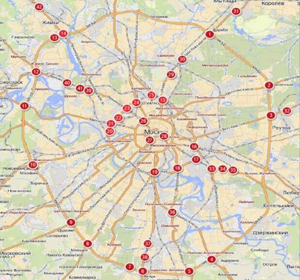 Бермудские дороги в Москве