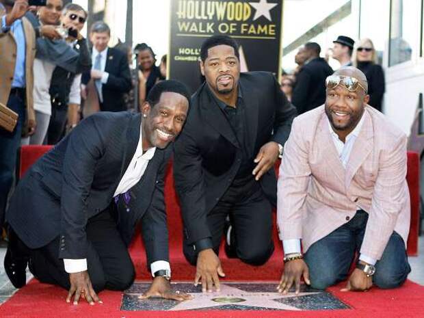 Майкл МакКери ушел из группы Boyz II Men в 2003-м, но другие три участника группы – Шон Стокман (слева) и братья Нейтан и Уаня Моррис – в 2011 году выпустили альбом Twenty.