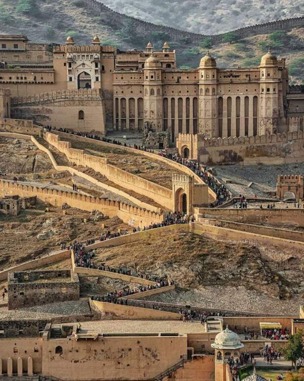 Крепость Амбер, Индия