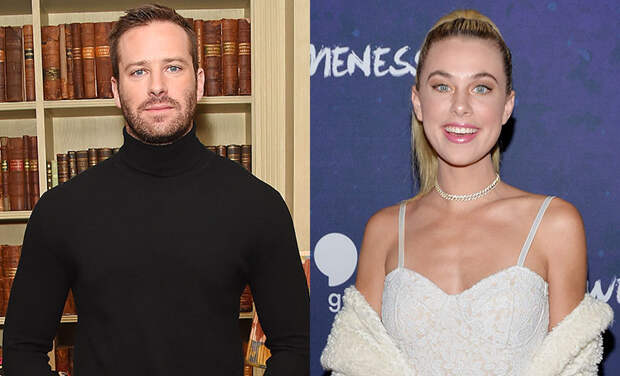 Арми Хаммер спровоцировал слухи о романе с моделью Пейдж Лоренц