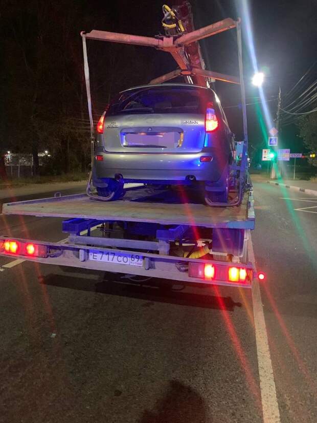 В Твери за выходные остановили 10 пьяных водителей