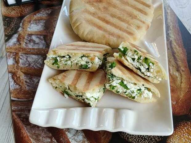 Пита с творогом