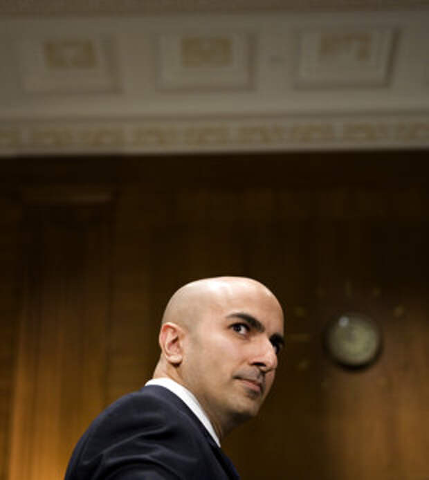 Neel Kashkari, interim assistant secretary for financial stability and assistant secretary for international affairs at the Treasury Department, waits for the start of the hearing by the Senate Banking, Housing and Urban Affairs Committee October 23, 2008, on Capitol Hill in Washington, DC. (Joshua Roberts/Getty Images)