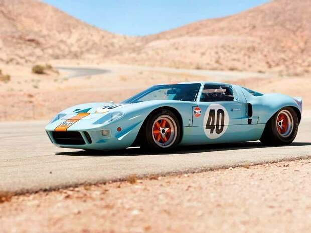 4. Ford GT40 из фильма «Ле-Ман» — 11 млн долларов авто 2019, машины, рейтинг, самые дорогие машины, топ, топ 2019, транспорт, эксклюзив