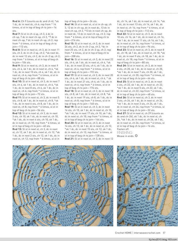 Interweave Crochet Home 2015 - 紫苏 - 紫苏的博客 Interweave Crochet Home 2015 - 紫苏 - 紫苏的博客