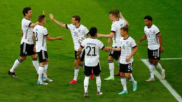 Германия забила 7 голов Латвии в товарищеском матче