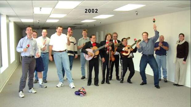 Dancing Elon Musk 2002