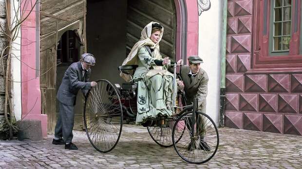 Путешествие Берты: Как одна женщина угнала машину мужа и доказала миру, что будущее за авто