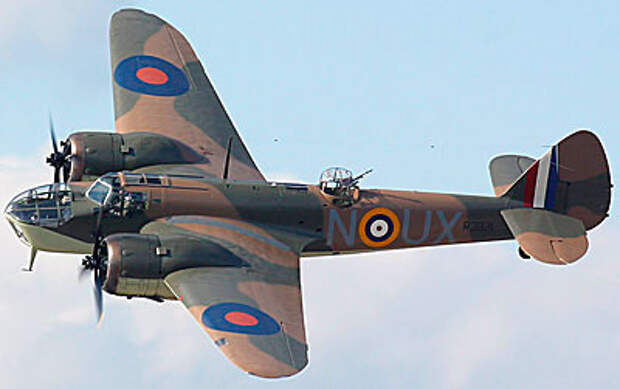 Британский самолет Bristol Blenheim