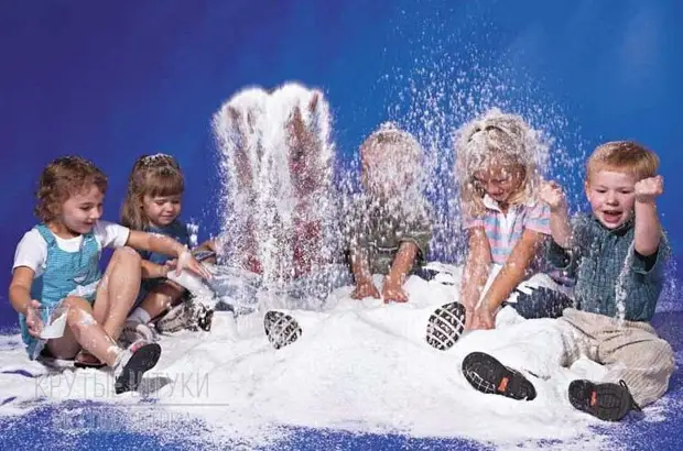 Как сделать искусственный снег для игр и поделок - 20 рецептов