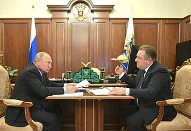 Встреча с председателем правления, генеральным директором АО «Объединённая судостроительная корпорация» Алексеем Рахмановым.