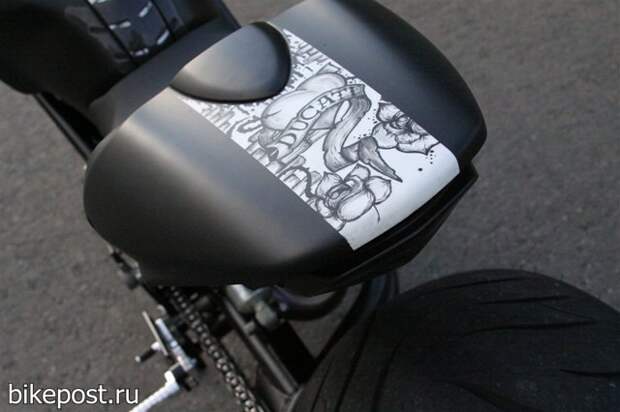 Тюнинг мотоцикла Ducati Monster 1100 2009