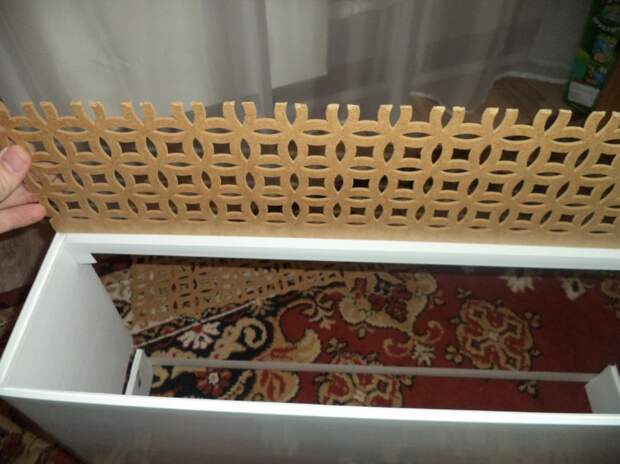Экран на батарею своими руками экран, радиатор, батарея