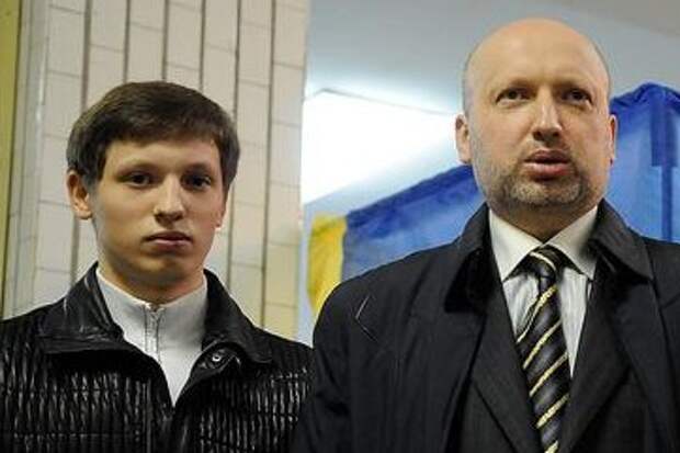 Кирилл Турчинов с папой