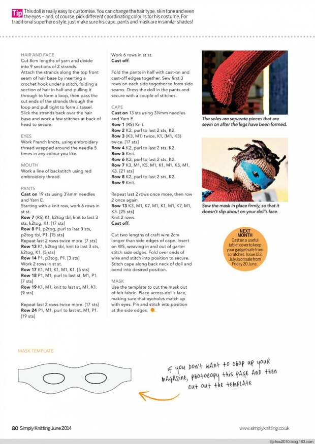 Simply Knitting №121 2014 - 紫苏 - 紫苏的博客 Simply Knitting №121 2014 - 紫苏 - 紫苏的博客