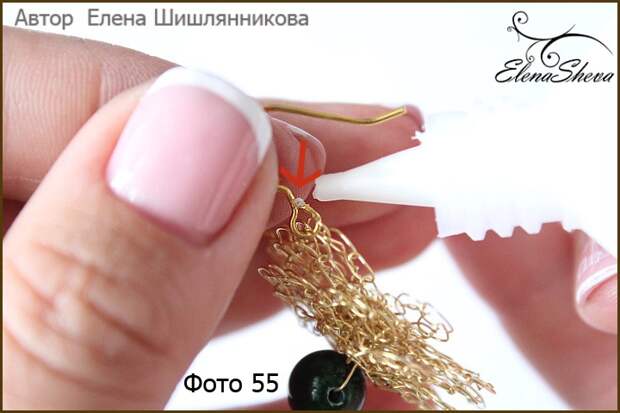 Вяжем из тонкой проволоки ажурные серьги «Мечты Одуванчика»
