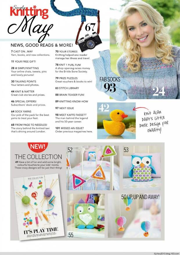 Simply Knitting №120 2014 - 紫苏 - 紫苏的博客