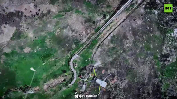 Веревка и гайки: боец СВО борется с дронами ВСУ подручными средствами: видео