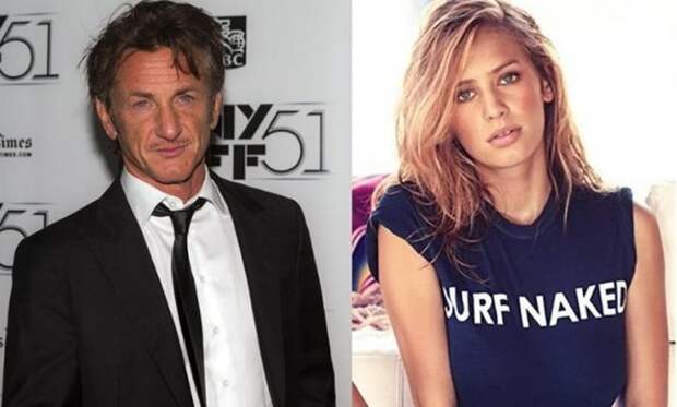 12 место. Шон и Дилан Пенн (Sean Penn, Dylan Penn). дочь, знаменитость, отец