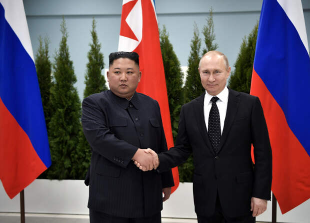Владимир Путин и Ким Чен Ын. Фото: wikimedia commons / Kremlin.ru, CC BY 4.0 