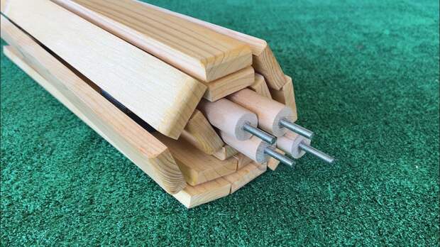 Making a Folding Table From Pallet Wood // Paletten Katlanır Kamp Masası Yapımı