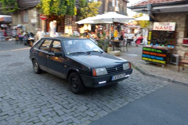 Автопарк советского периода в Болгарии trabant, болгария