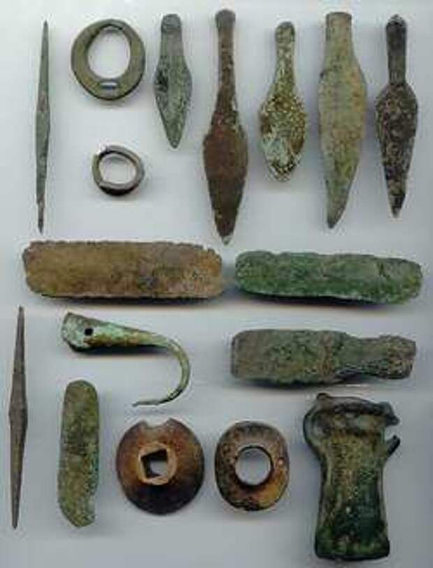 Металлические изделия бронзового века