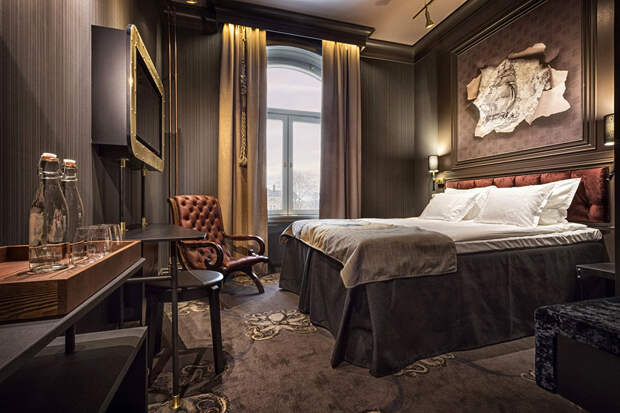 Потрясающий отель в морском стиле: Stora Hotellet в Умео (Швеция)
