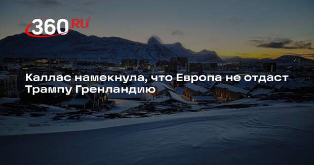 Каллас: у ЕС отсутствует понимание, когда может возникнуть спор с США