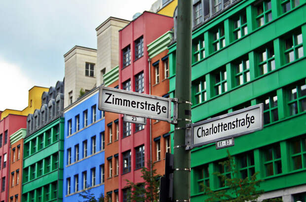 Berlin, Germany архитектура, пейзаж, разноцветные города, юмор
