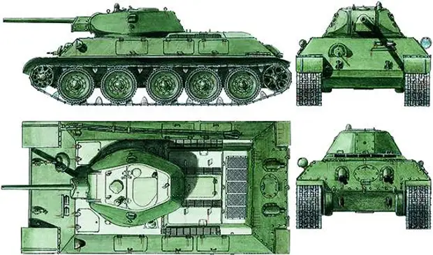 Т 34 т план