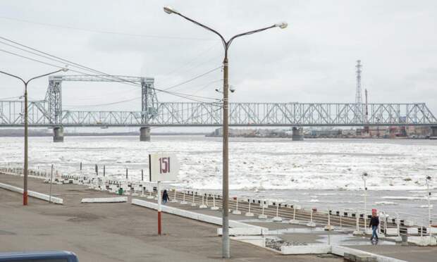 Ледоход может подойти к Архангельску 28 апреля