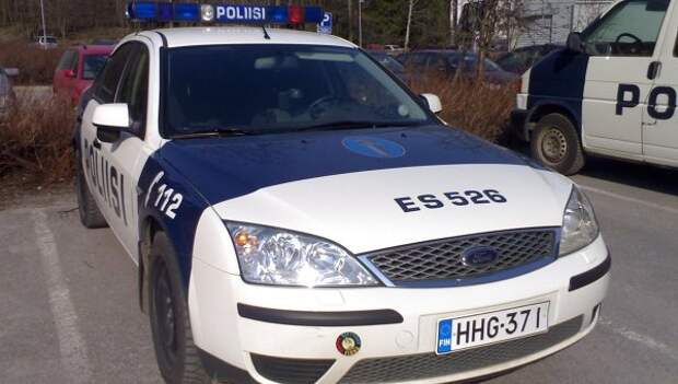 Машина полиции Финляндии