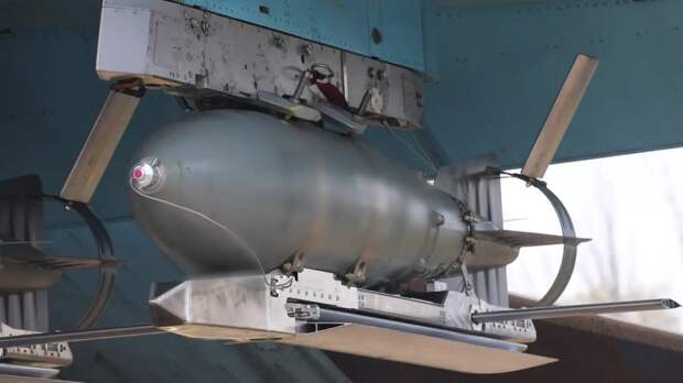 Показано уничтожение тремя ФАБ-500 ПВД противника в Запорожской области