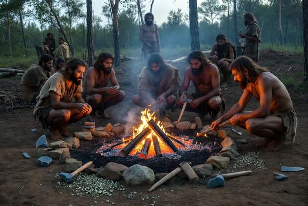 Древние люди в Суффолке еще 400 тысяч лет назад научились управлять огнем