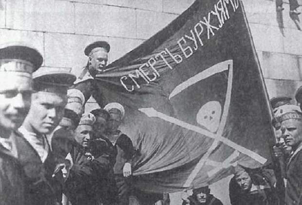 Российские революционные матросы, 1917-1918 гг. | Фото: secrethistory.su.