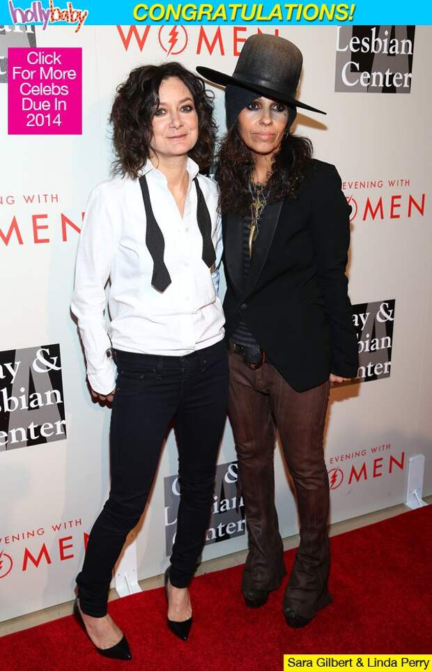 Sara Gilbert & Linda Perry