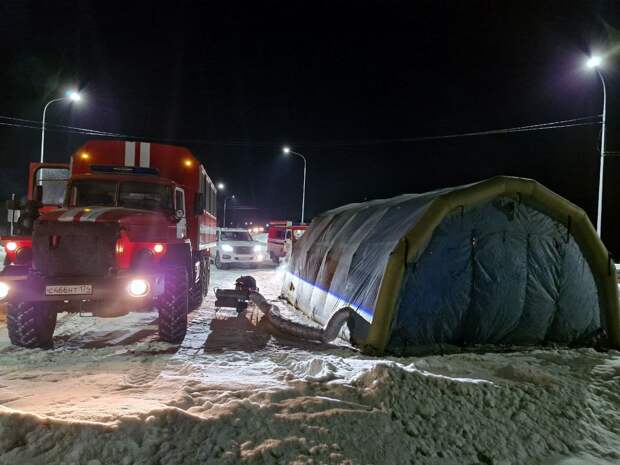 МЧС России развернуло мобильные пункты обогрева на федеральных трассах в Челябинской области