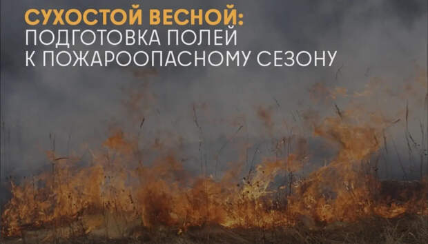 Аграриям Подмосковья рассказали о правилах подготовки полей к сезону пожаров