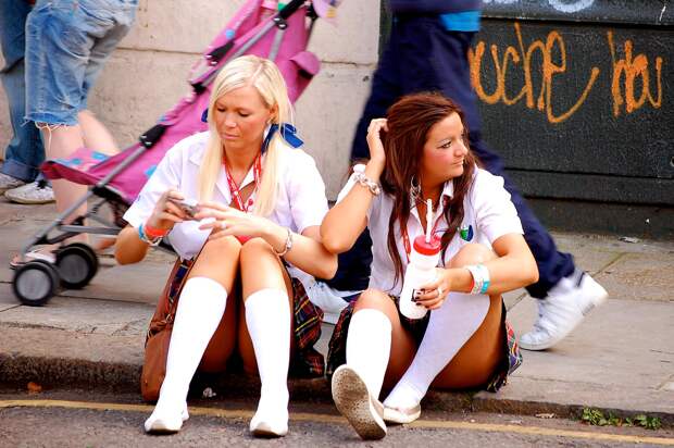 Schoolgirl pissing talking dirty girl