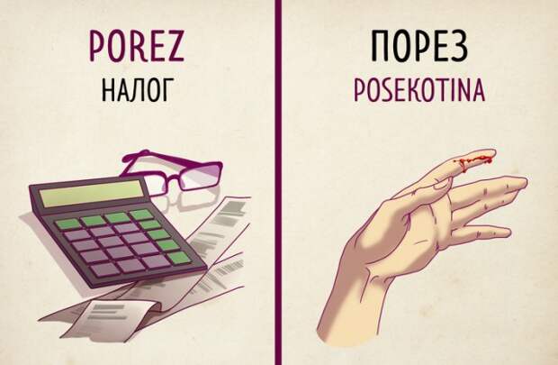 Русским туристам в Сербии на заметку: созвучные слова и их значения Русским туристам в Сербии на заметку: созвучные слова и их значения