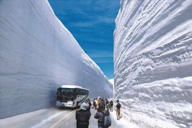 Tateyama Kurobe Alpine: снежный маршрут