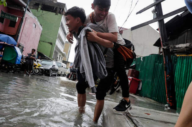 Последствия шторма Сон-Тин на Филиппинах
