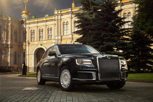 Aurus Senat назван в честь Сенатской башни Московского Кремля. | Фото: auto.mail.ru.