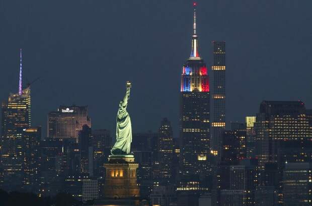 Статуя Свободы в Нью-Йорке занимает только 47-е место в списке самых высоких статуй. Ее высота — 46 м в мире, высота, красота, люди, памятник, подборка, статуя, факты