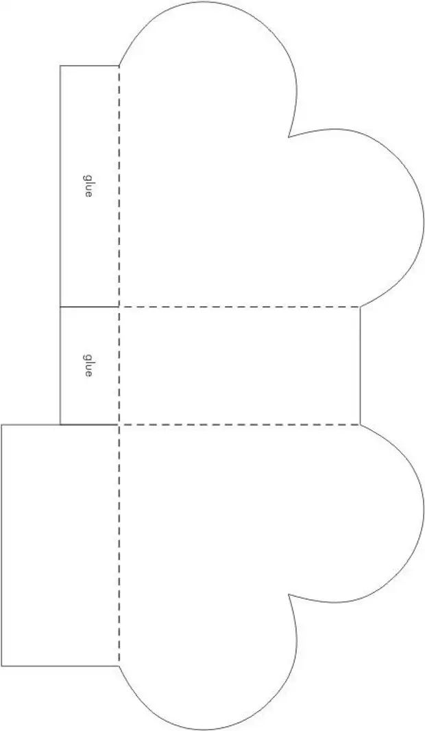 Как сделать коробку сердце из картона своими руками схема с крышкой